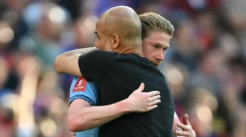 تحسر جوارديولا.. زلة لسان تكشف موقف مدرب مانشستر سيتي من غياب دي بروين